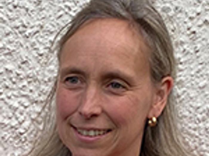 Head and shoulder portrait of Georgina Woods