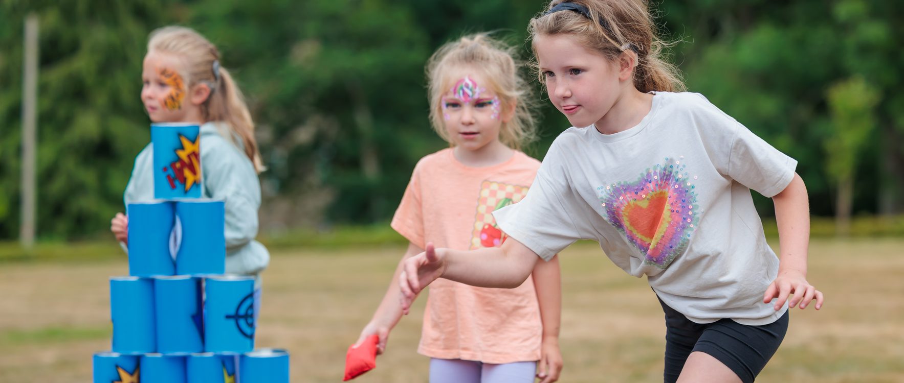 Family Fun Day Games and Activities Area