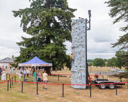 Mary Hare Inaugural Family Fun Day Event - Outdoor Academy Climbing Wall