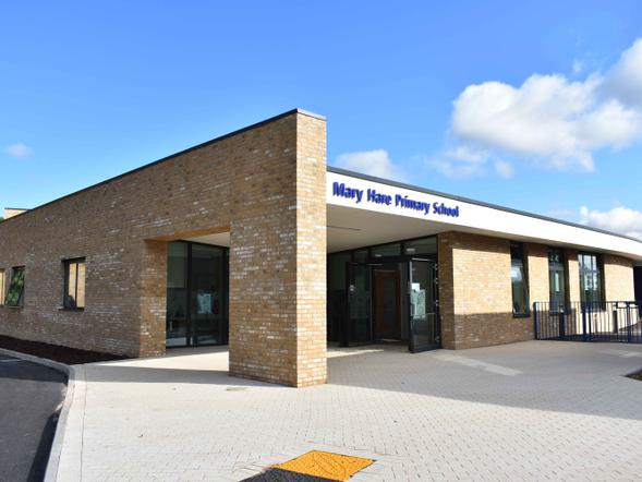 The front of the Primary School building