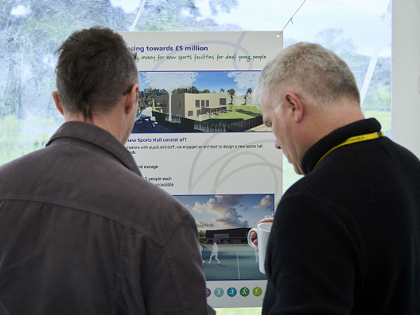 Mary Hare launches an appeal to build a new sports centre