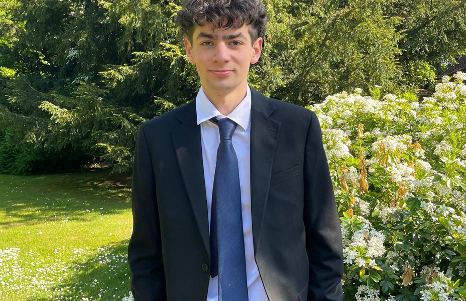 Picture of Sam Polack - Former Year 13 Student at Mary Hare, who is named in the article